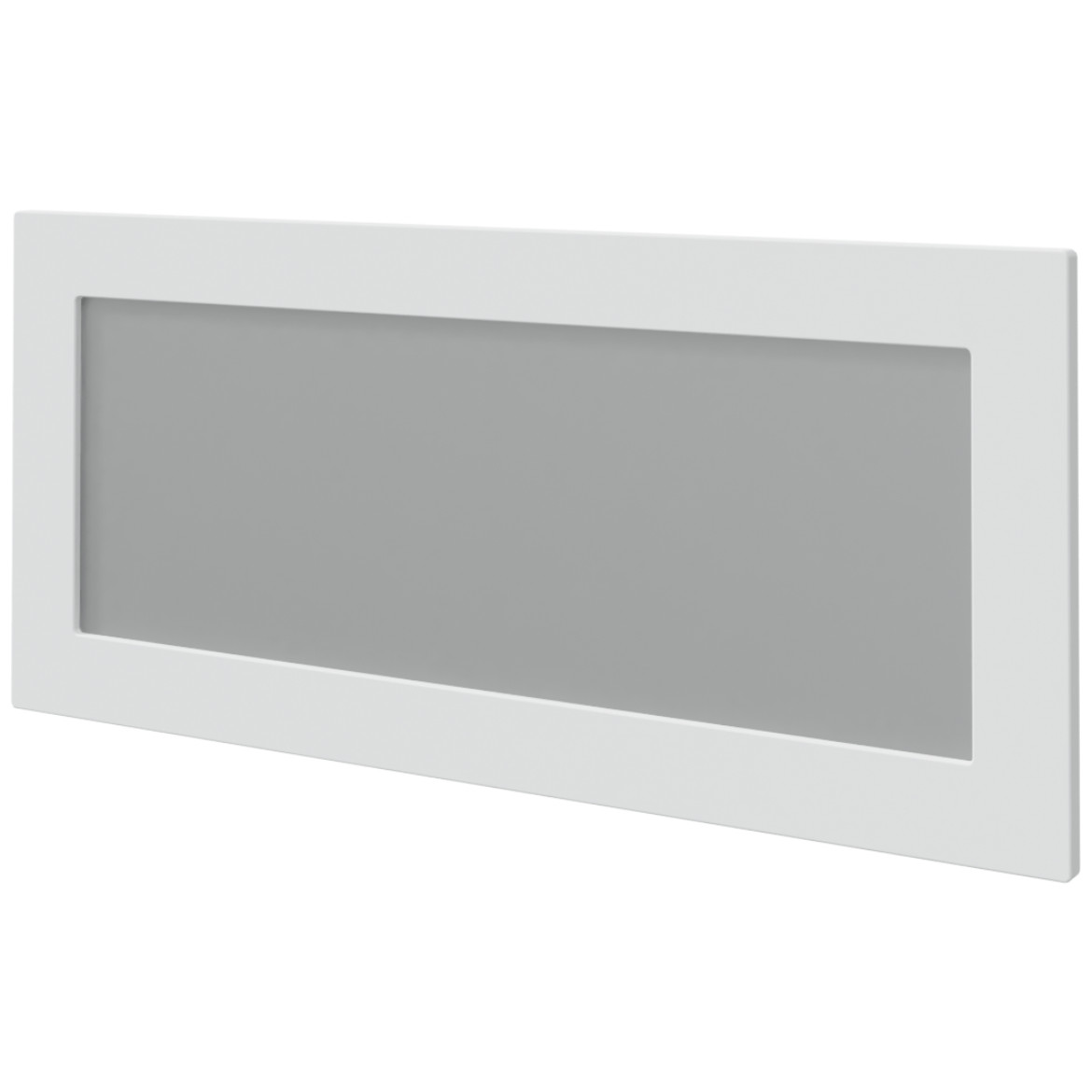 Staklena vrata Quantum 80x35,4 cm bela mat
