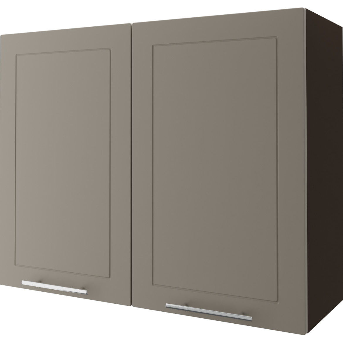 Kuhinjski element Quantum W3 / 90 bež mat / braon