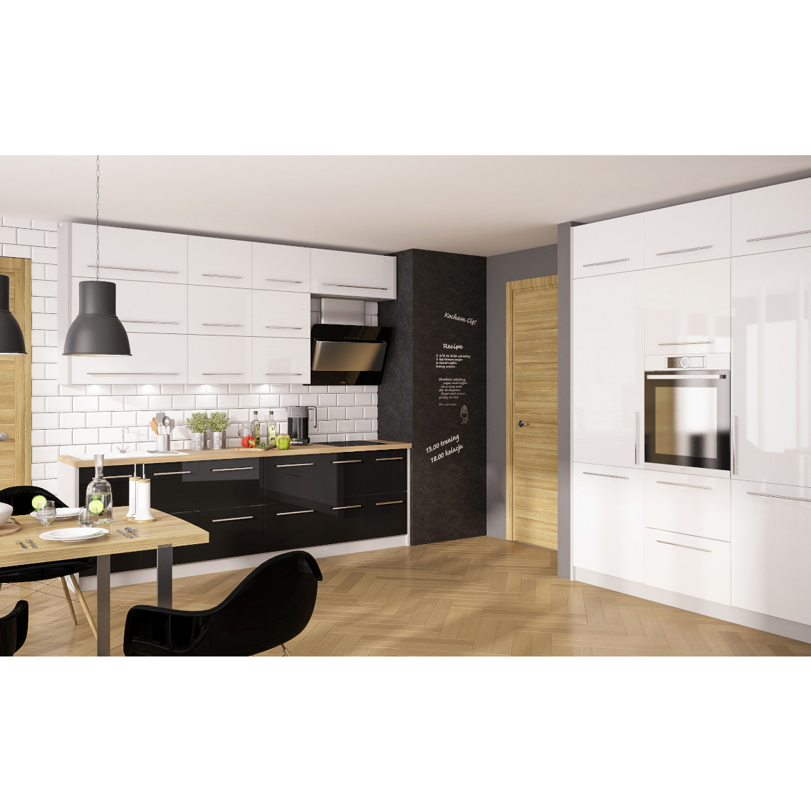 Prednja vrata Platinum 60x72 cm bela