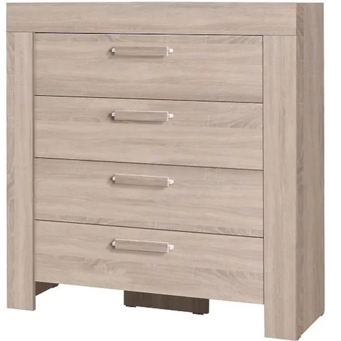 Cezar komoda 4 fioke 100x42x106 cm natur (sonoma hrast)