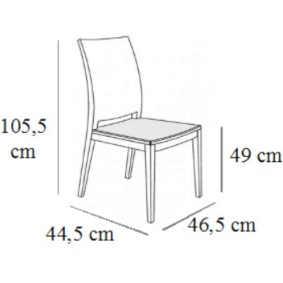 Stolica W8 tartuf KS3024 B