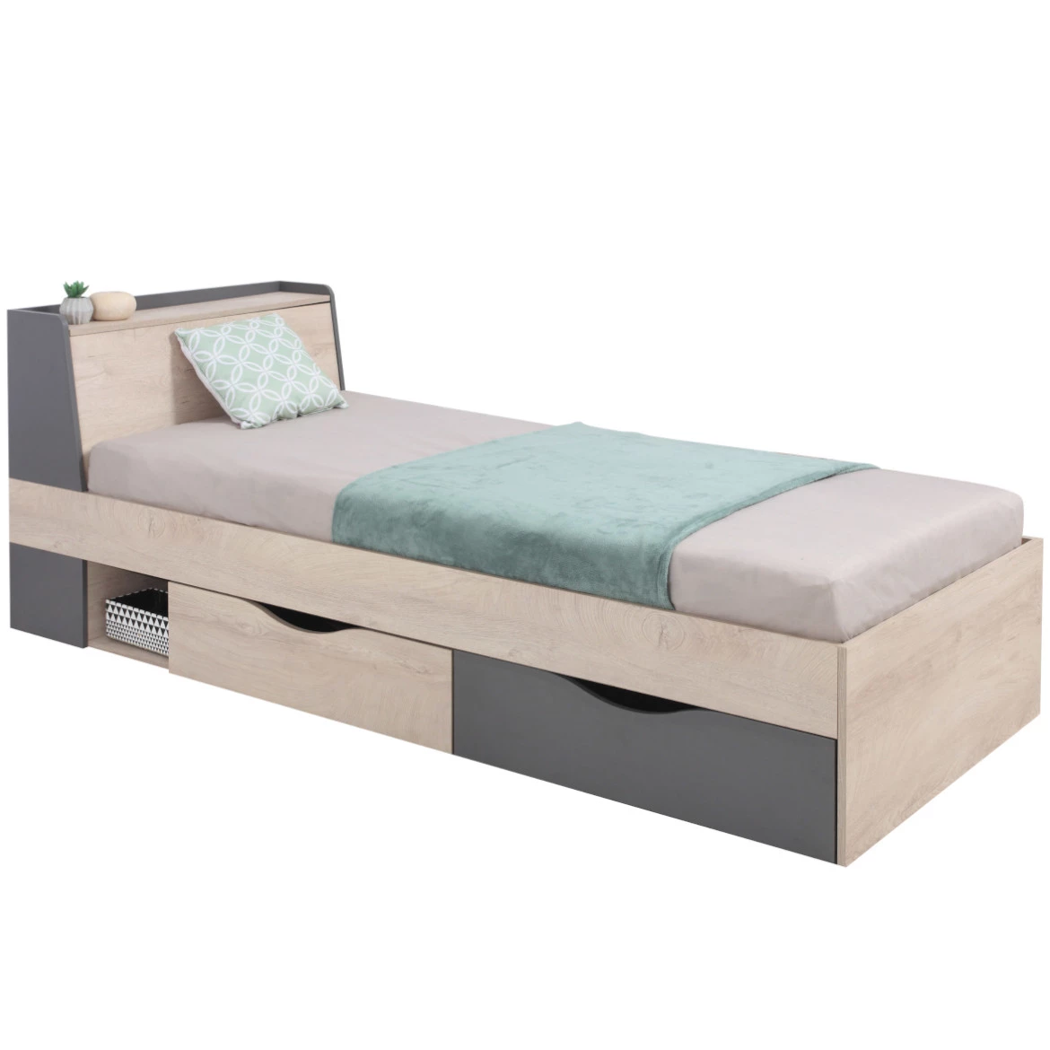 Krevet Delta 94 DL14 hrast / antracit