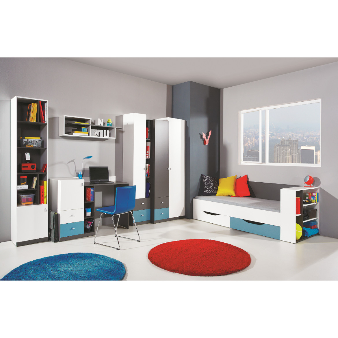 Ormar Tablo TA3 bela / atlantik 90 cm