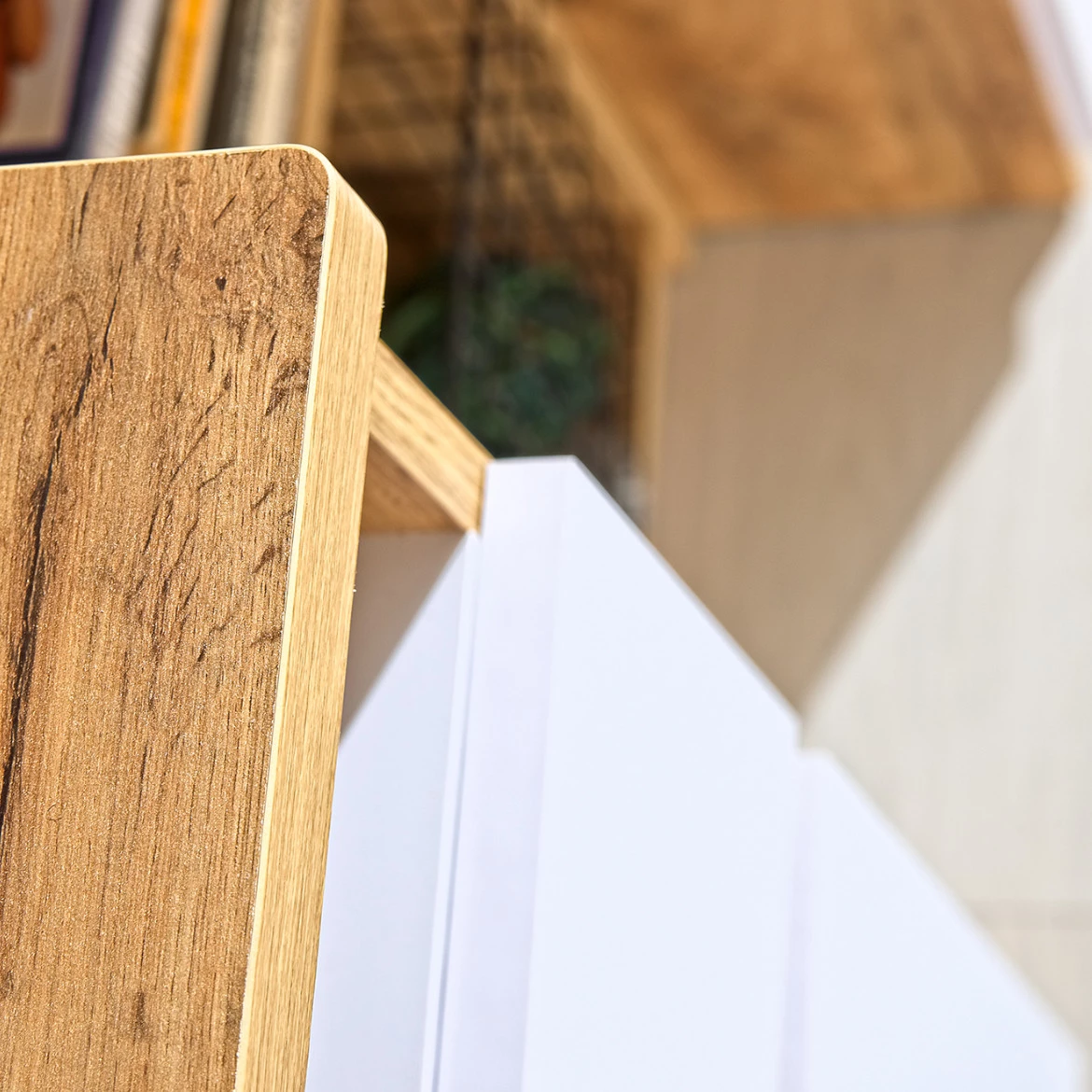 Ormar Arca 2 vrata 45x52x195,2 hrast wotan/ bela