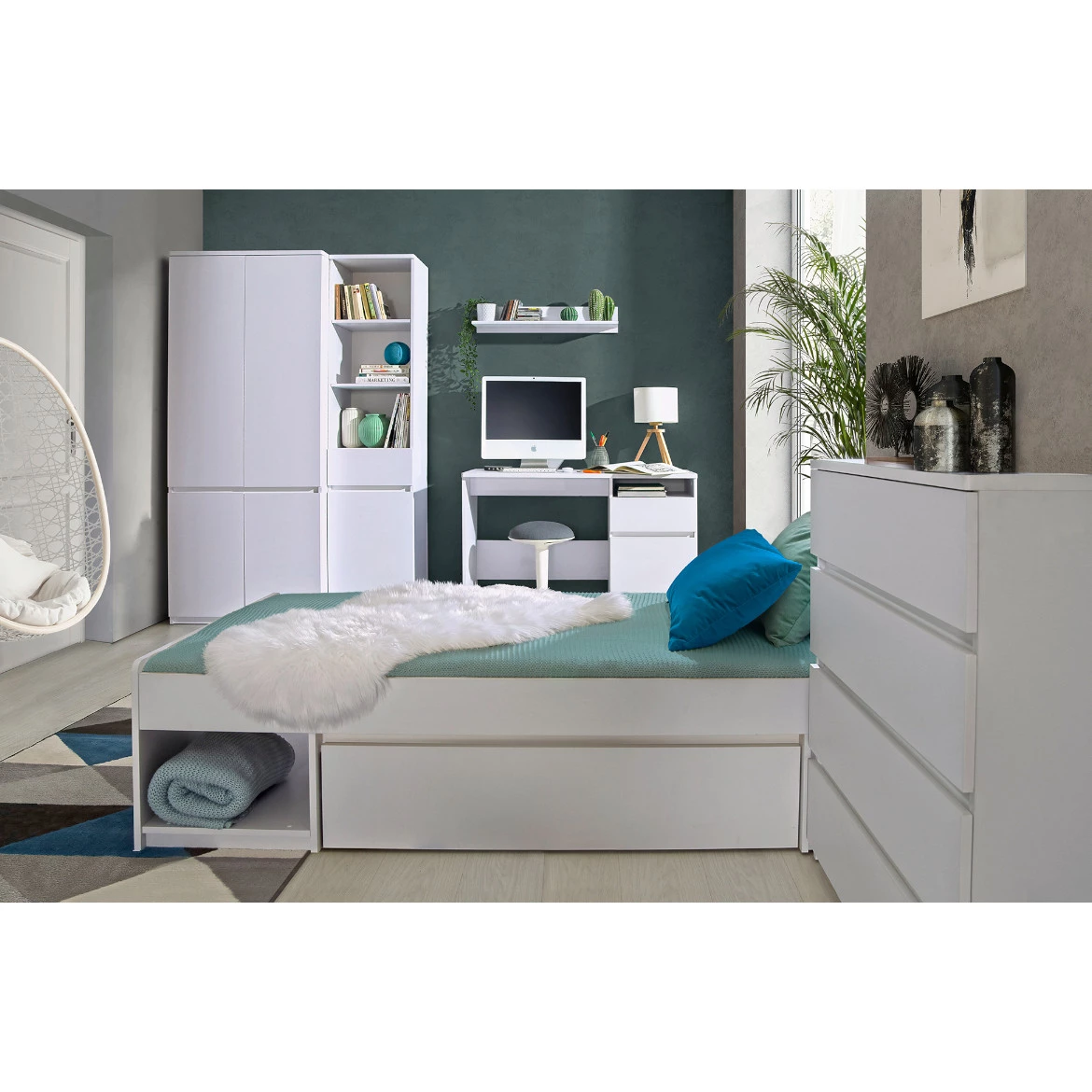 Ormar Arca 2 vrata 45x52x195,2 bela