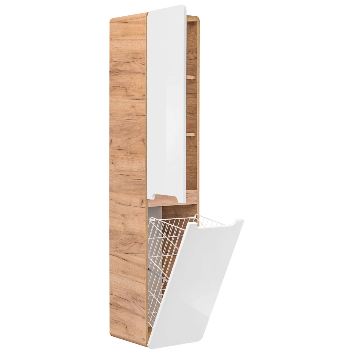 Aruba viseci ormar 2 vrata 35x35x170 cm beli