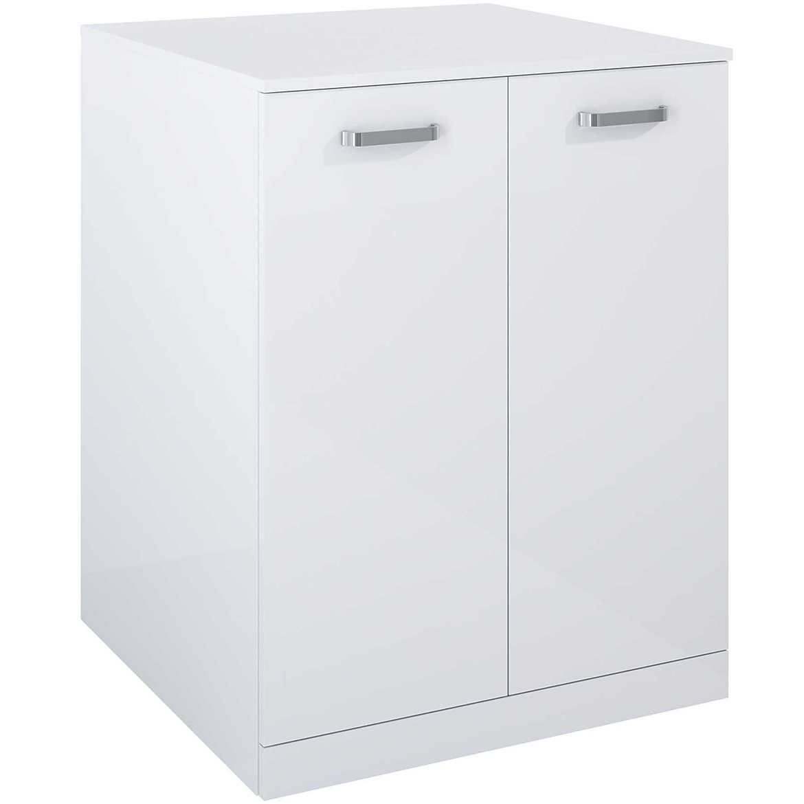 Uno 70 ormaric za veš mašinu 2 vrata 70,2x70x89,6 cm beli