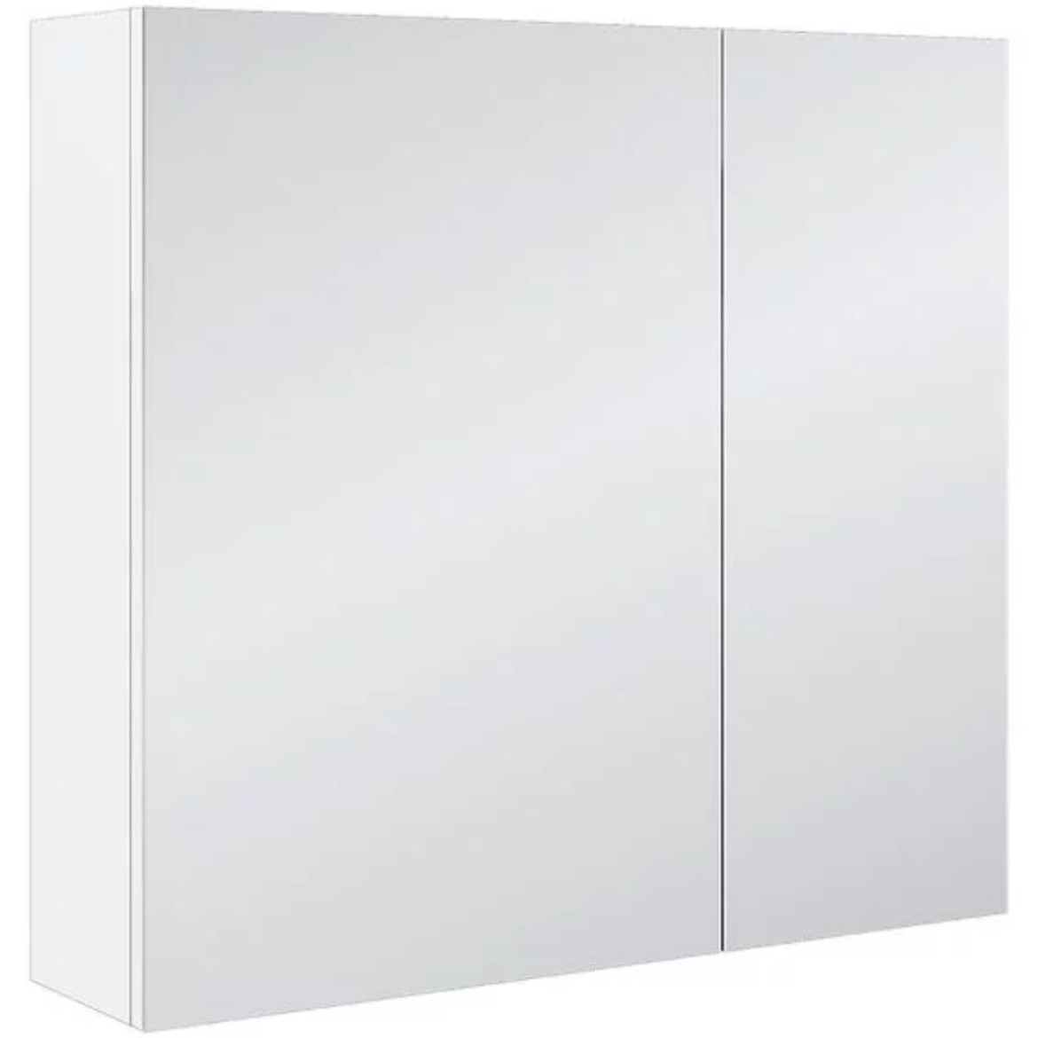 Malaga viseci ormaric sa ogledalom 2 vrata 80,3x15,5x55 cm