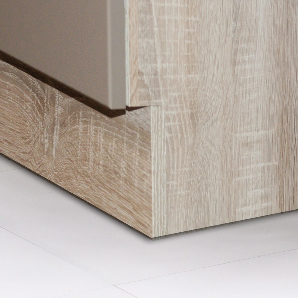 Kuhinjski element Premio 9D sonoma/bela/cappuccino sjaj