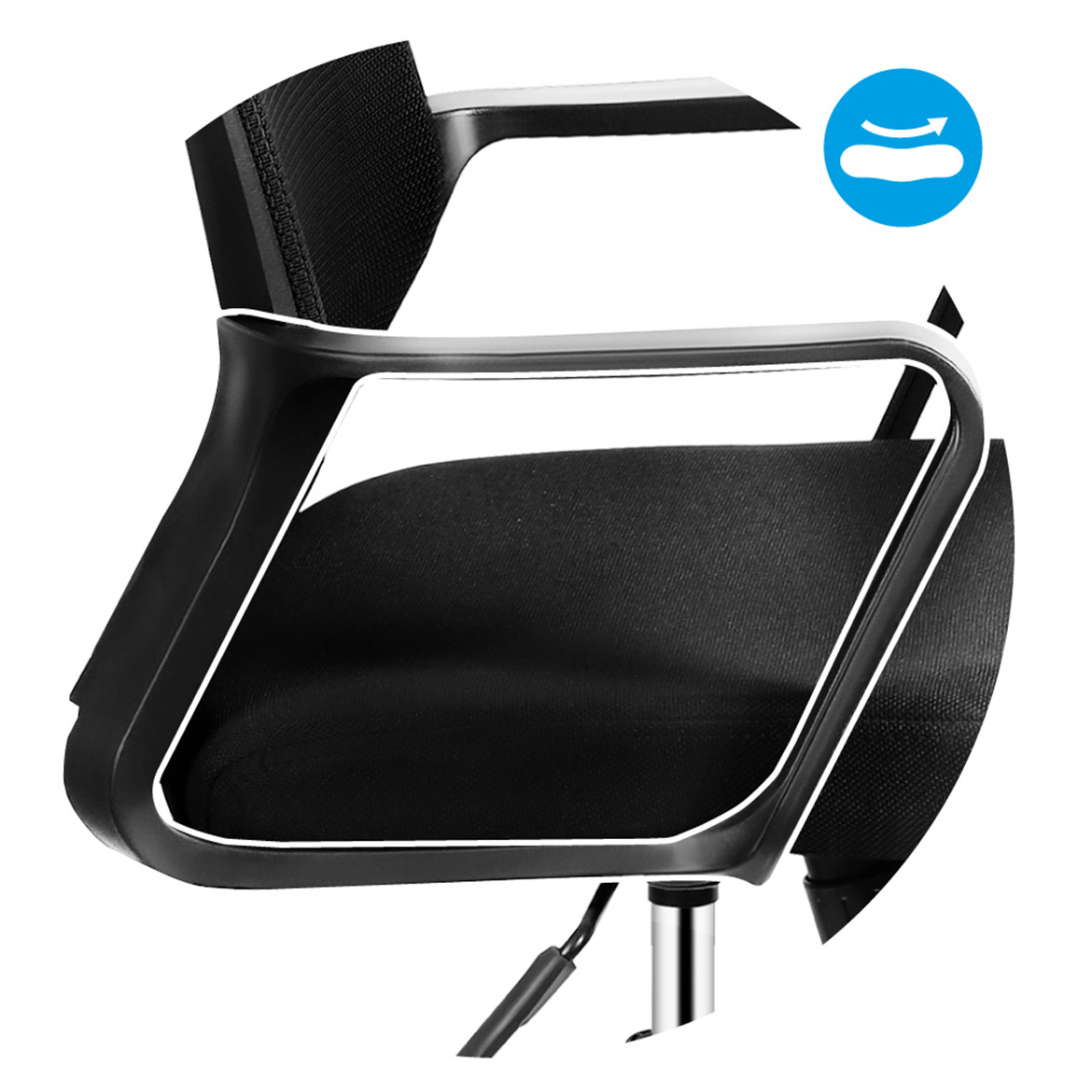 Kancelarijska stolica Markadler Manager 2.1 Black