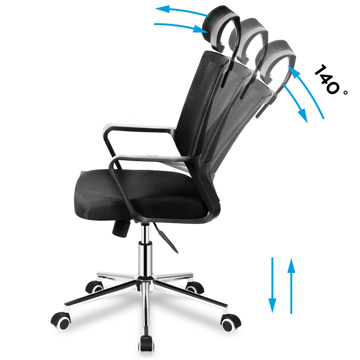 Kancelarijska stolica Markadler Manager 2.1 Black