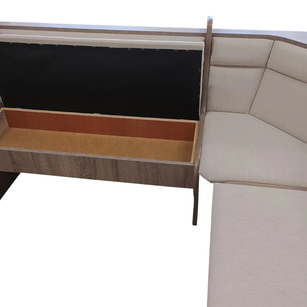 Set sto i stolice Mercury ugaoni sivi hrast