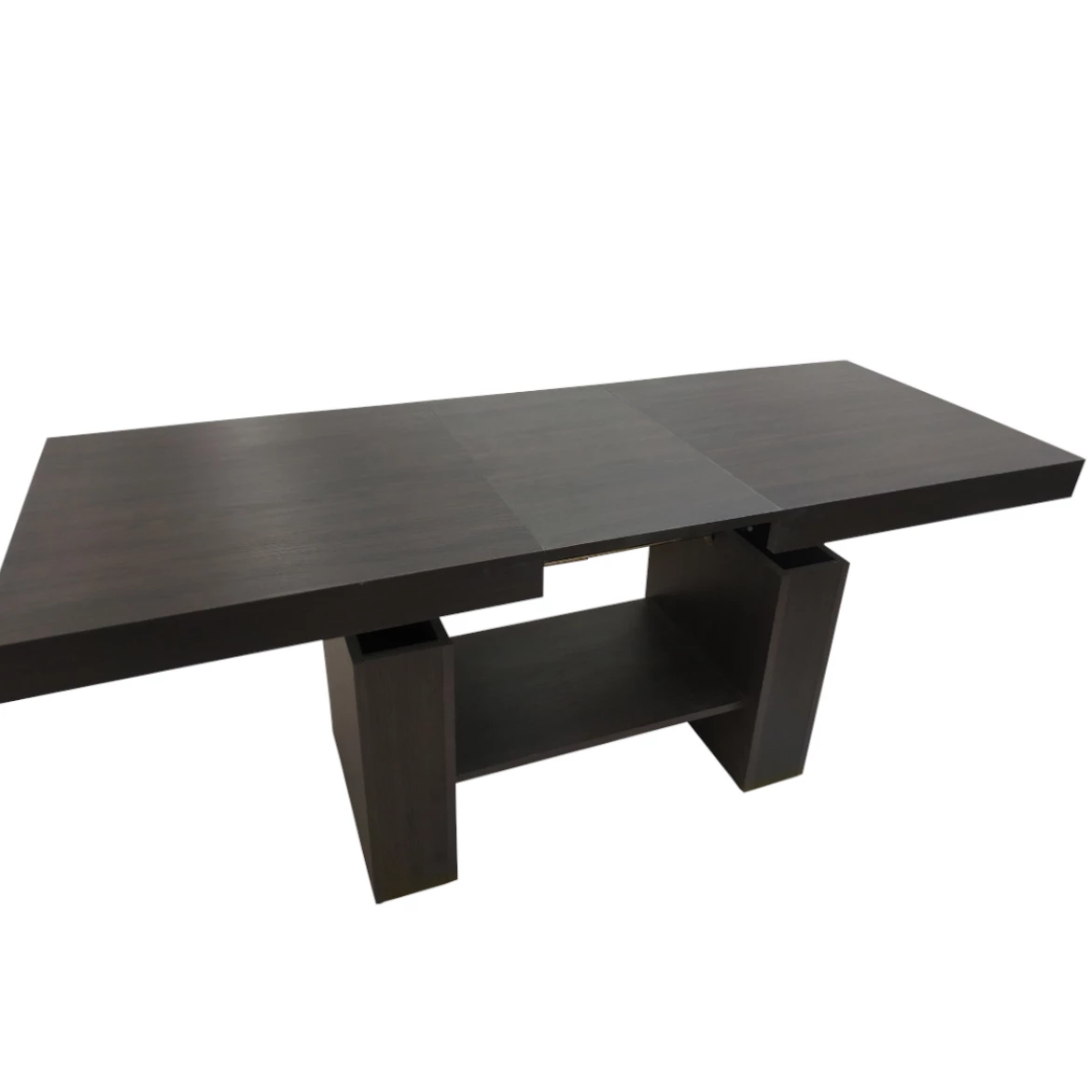 Klub sto Atena 1 polica 134(173)x67x53 cm wenge