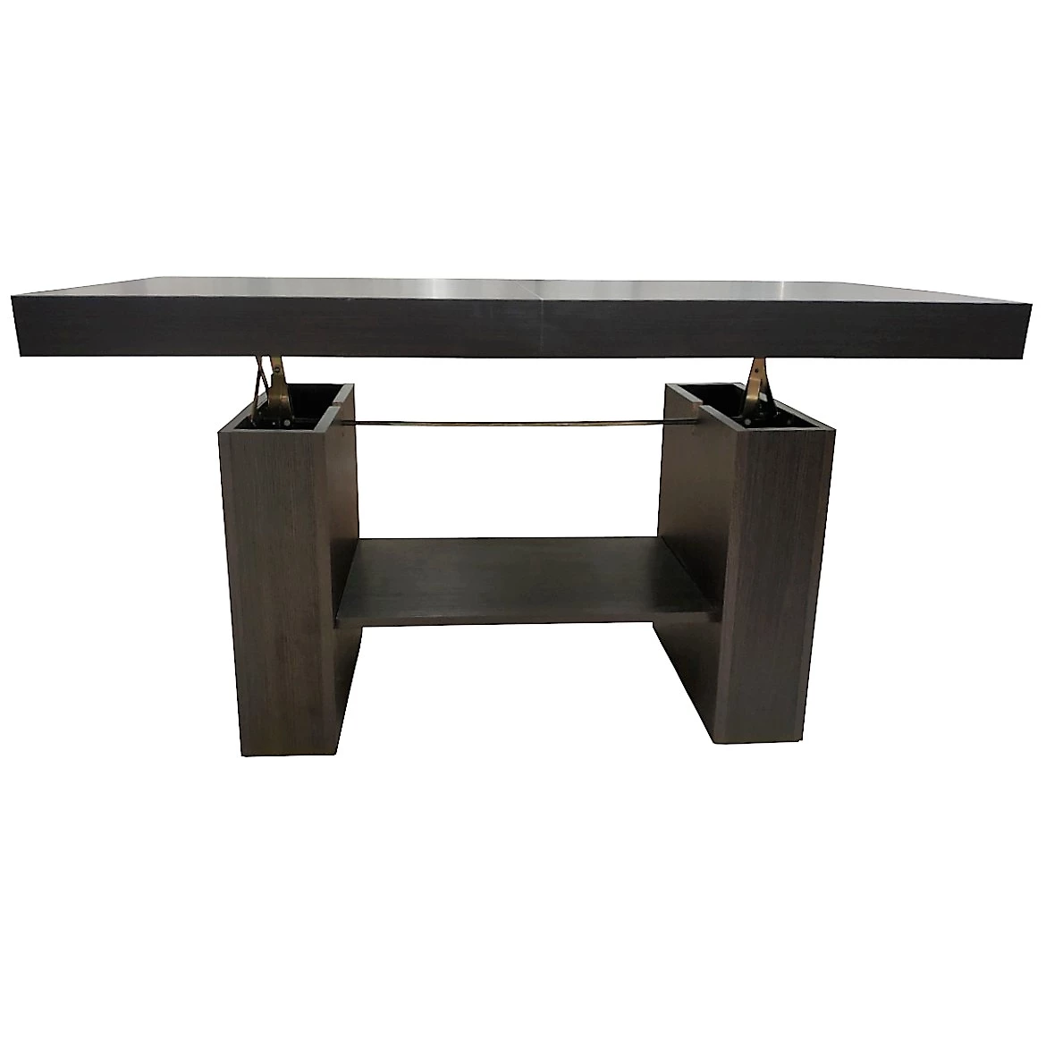 Klub sto Atena 1 polica 134(173)x67x53 cm wenge