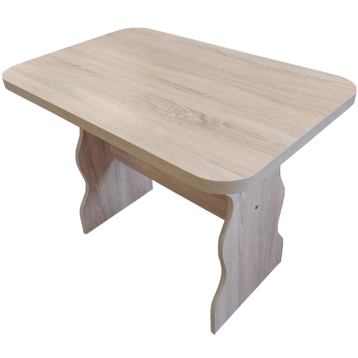 Set sto i stolice Mercury ugaoni sonoma/tamno sivi