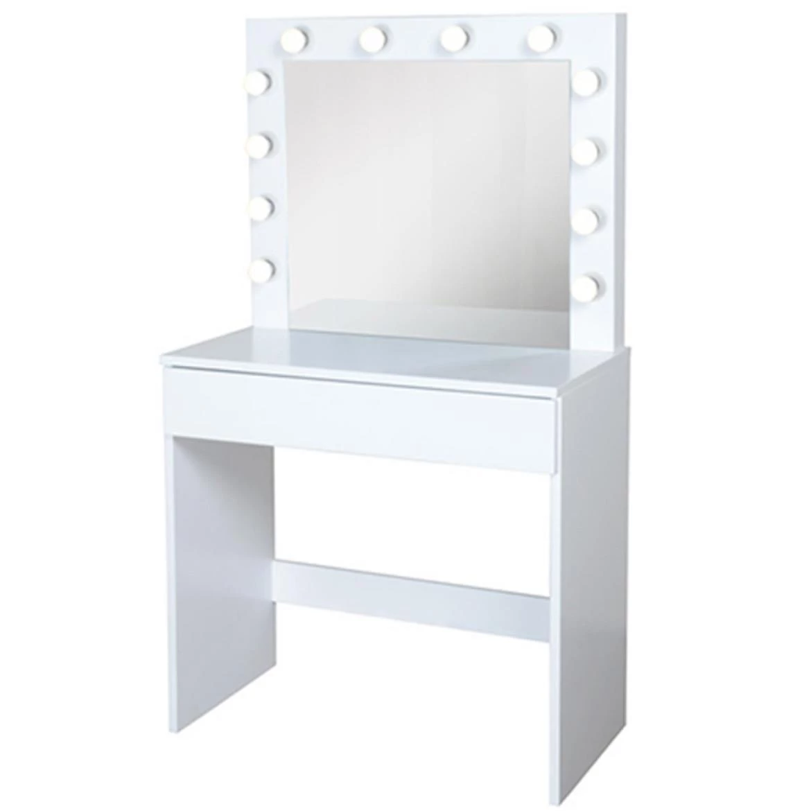 Malmo toaletni sto 80x40x140 cm beli