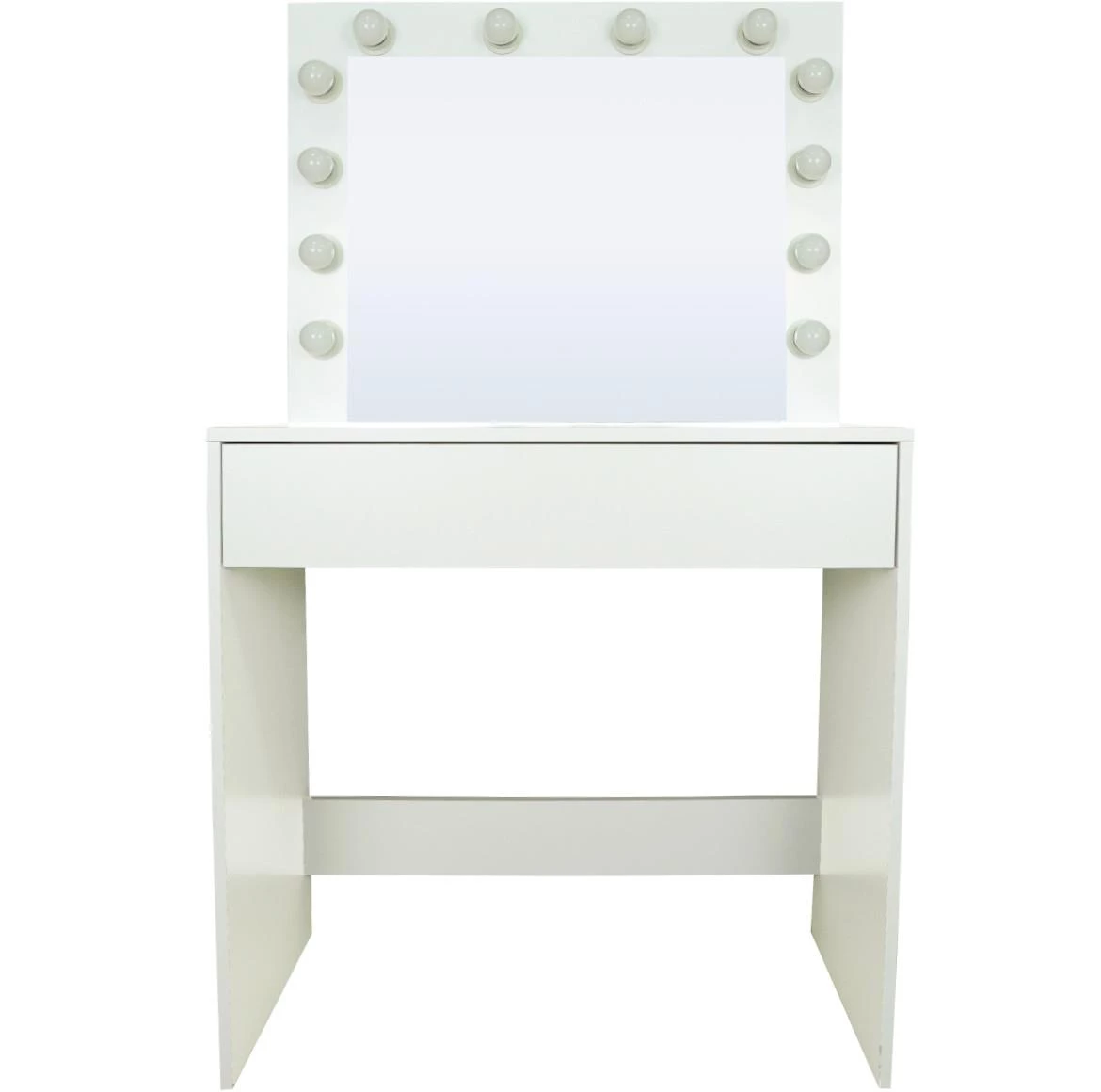 Malmo toaletni sto 80x40x140 cm beli