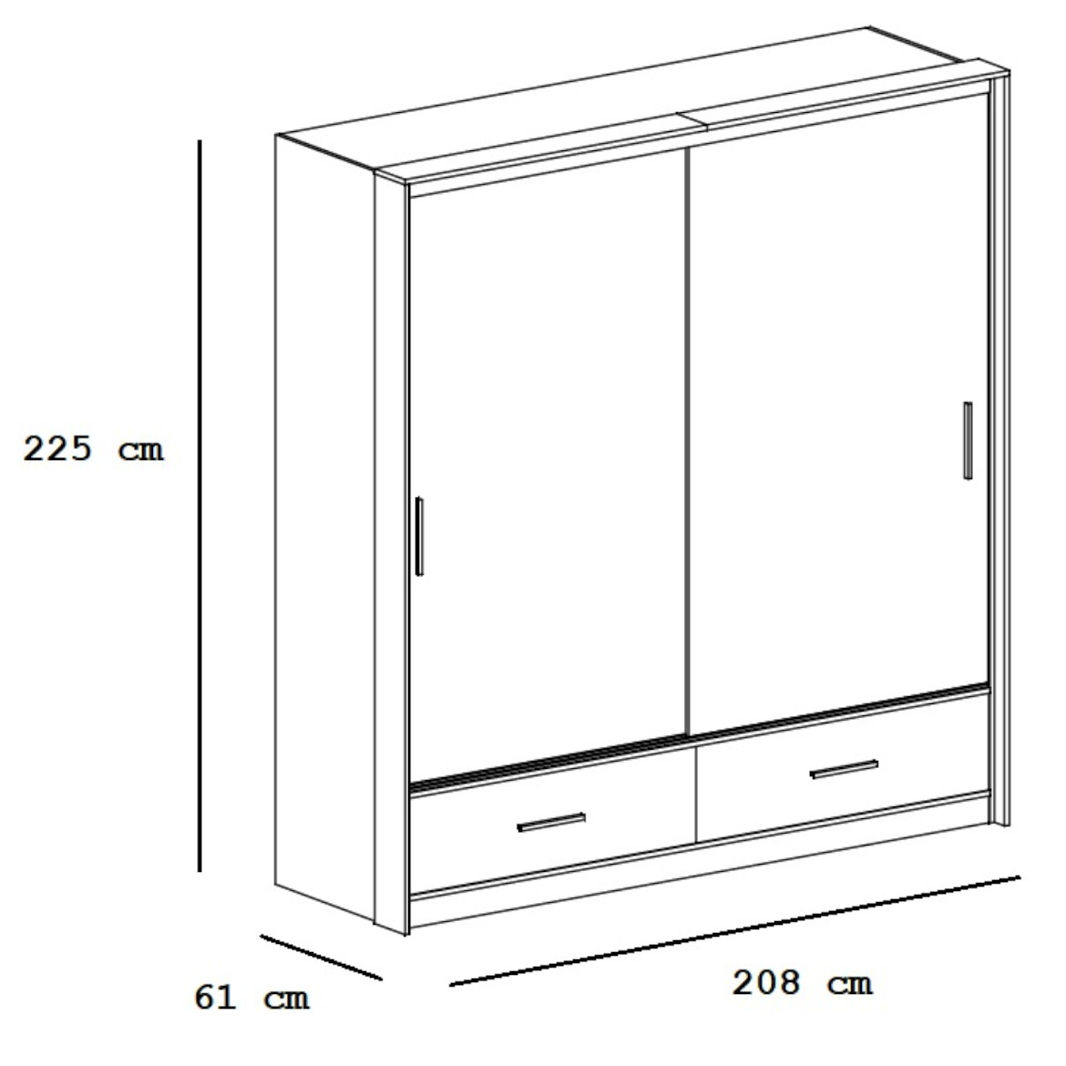 Ormar Marsylia 203 sivi