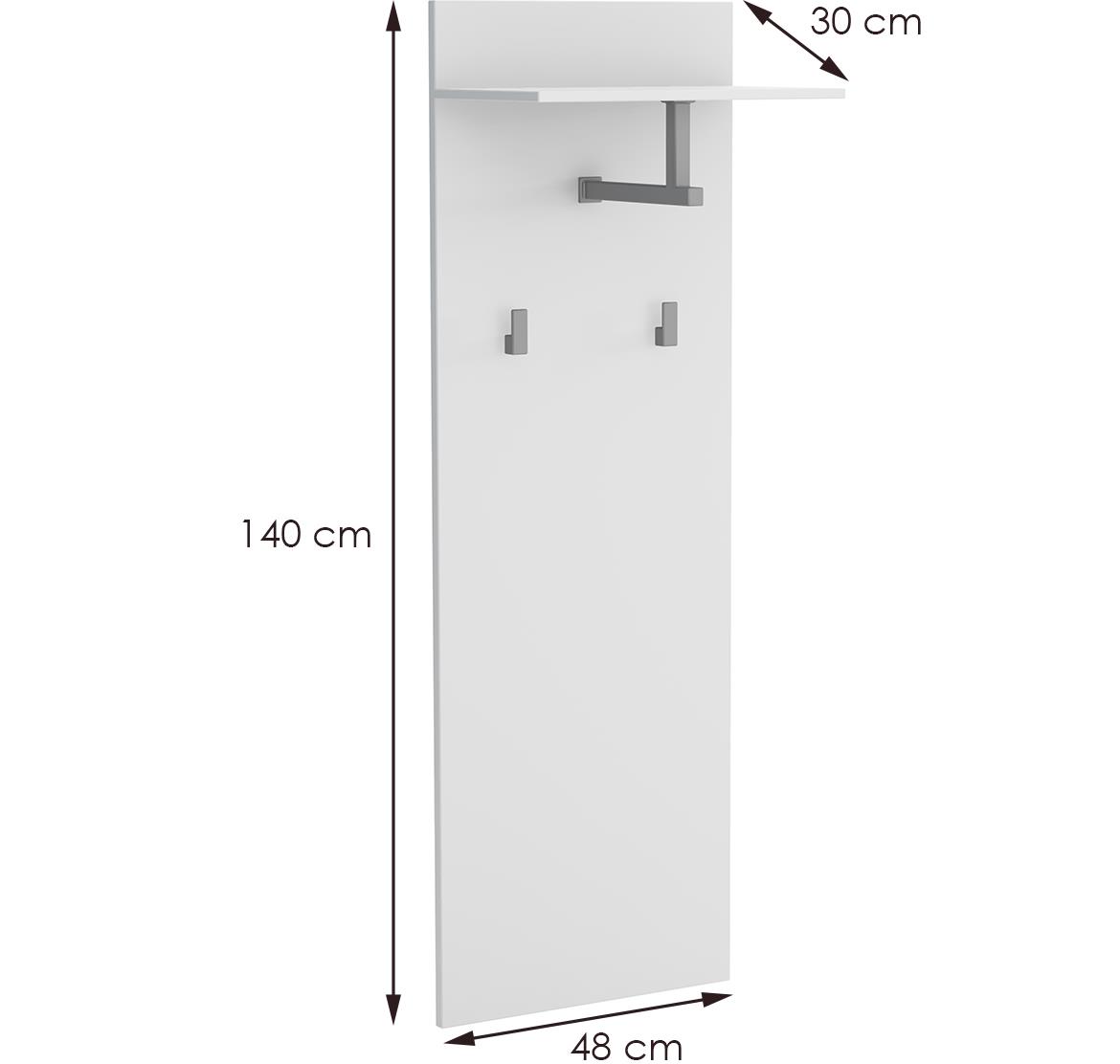 Justus civiluk 48x0x140 cm beli