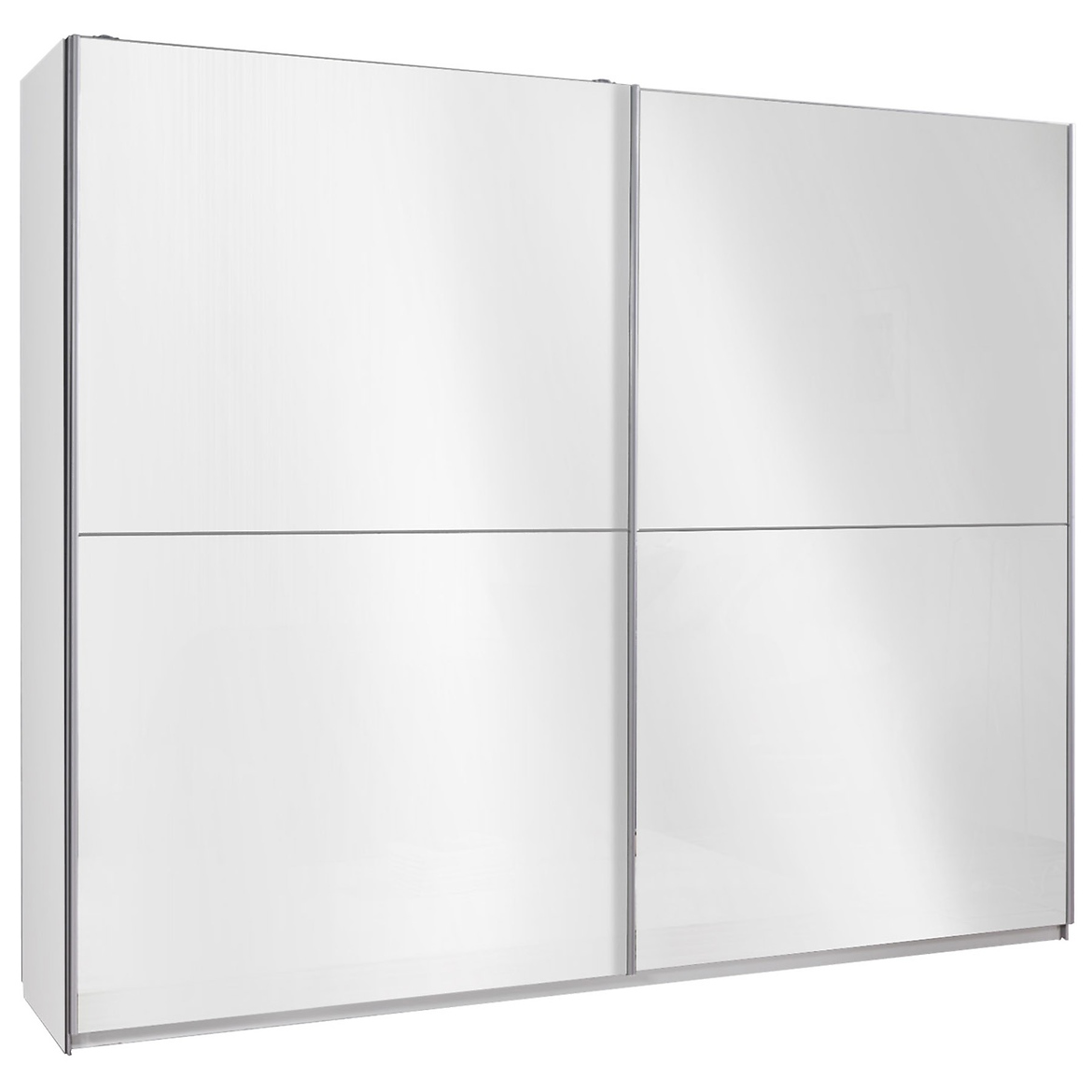 Ormar Lux 2 vrata bela/ogledalo