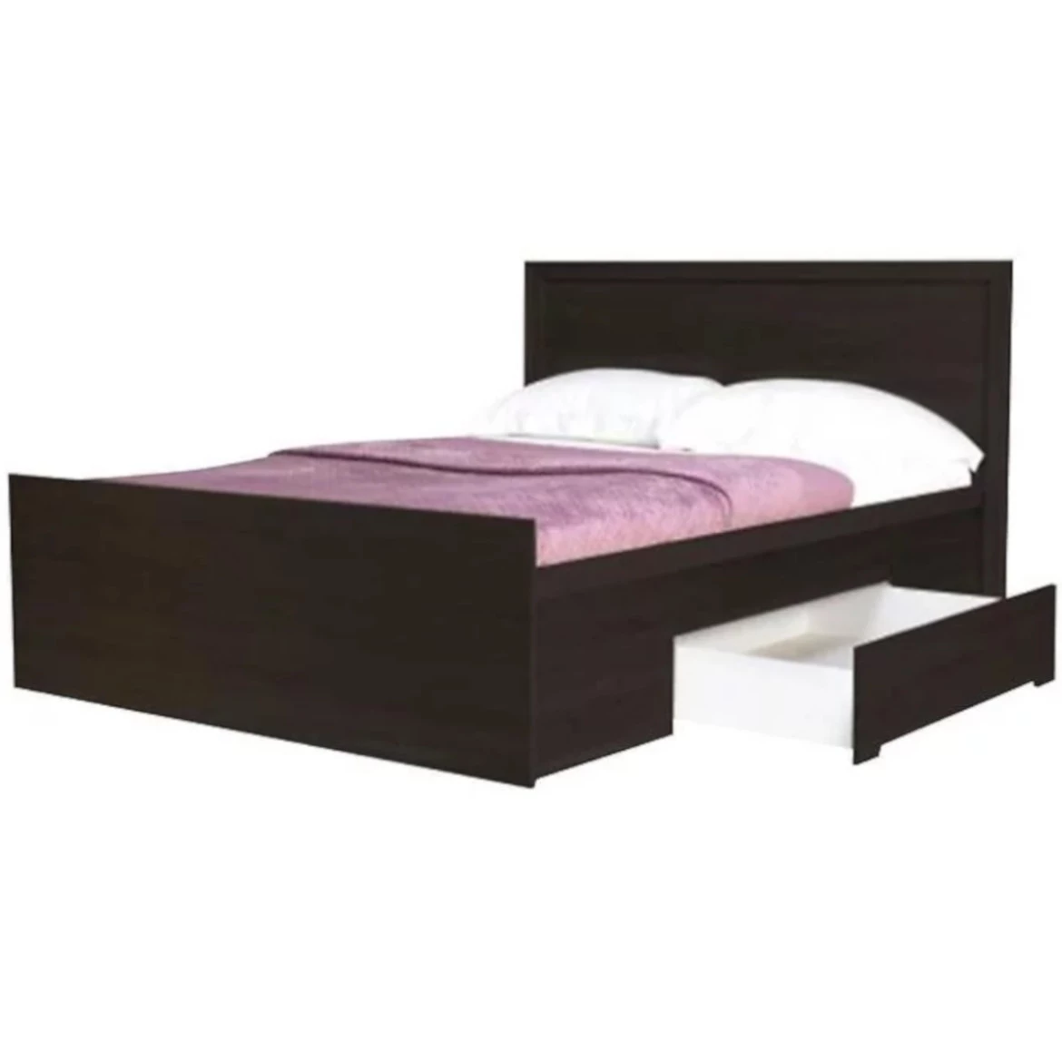 Finesse krevet sa podnicom 160x204x100 cm wenge