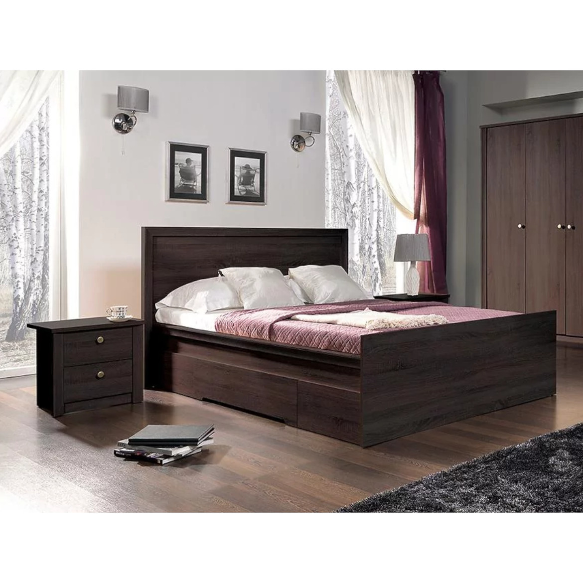 Ormar Finesse 4 vrata wenge