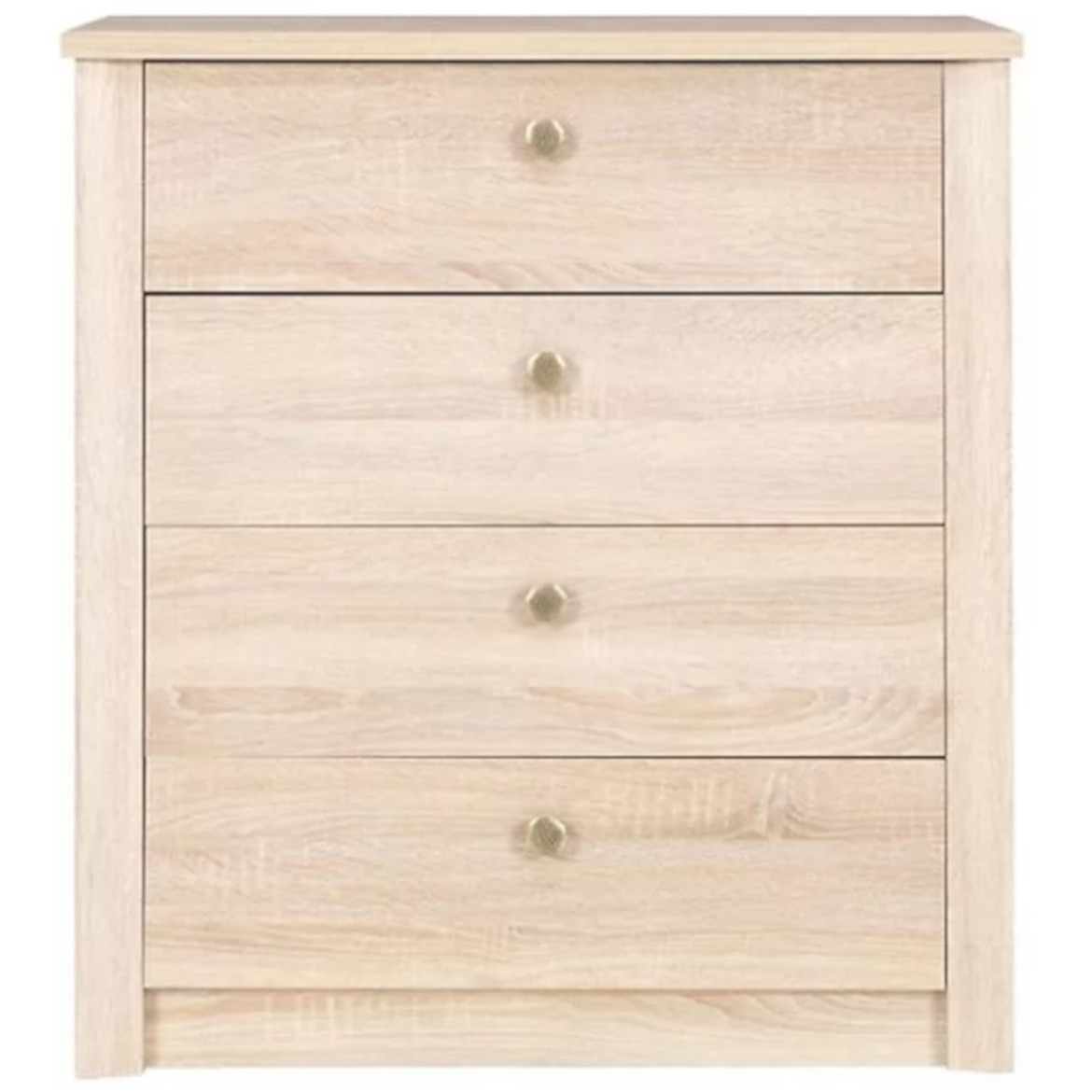 Finesse komoda 4 fioke 80x54x86  natur