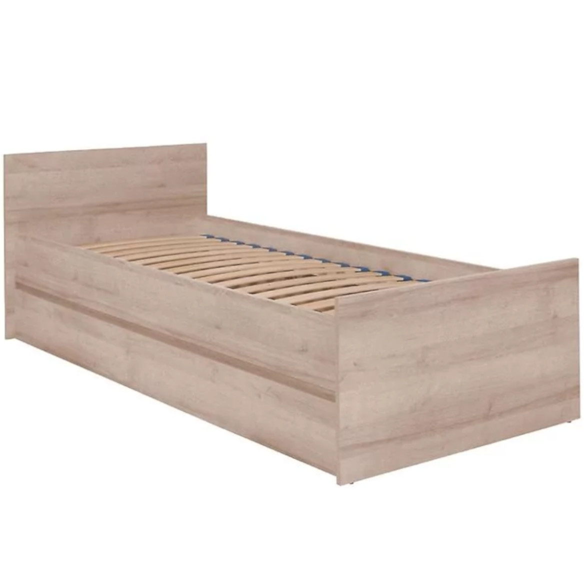 Cosmo krevet sa podnicom 90x203x70,5 natur (sonoma hrast)