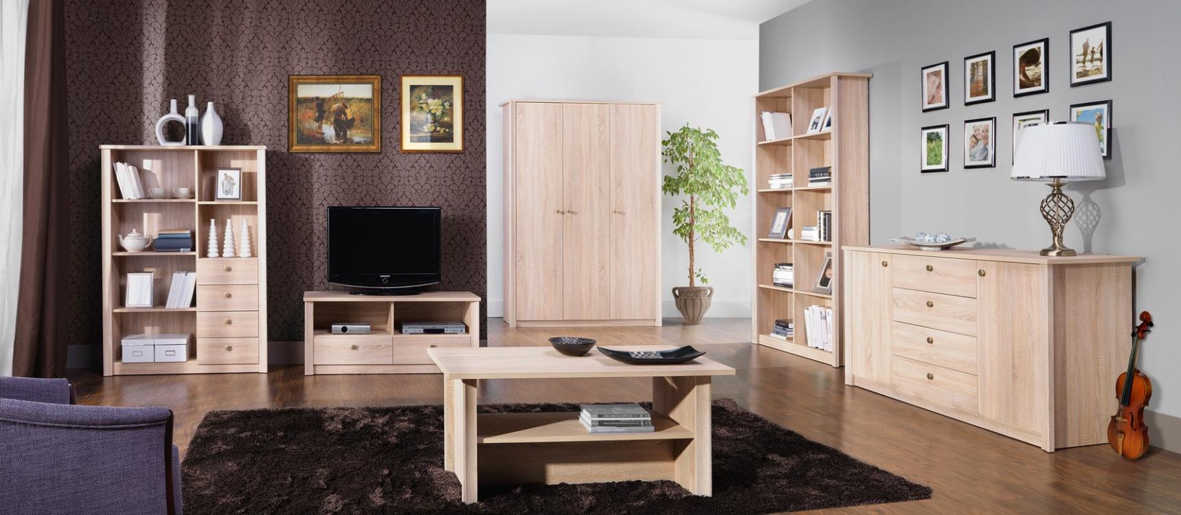 Finesse zidna polica 1 otvor 120x23x24 natur