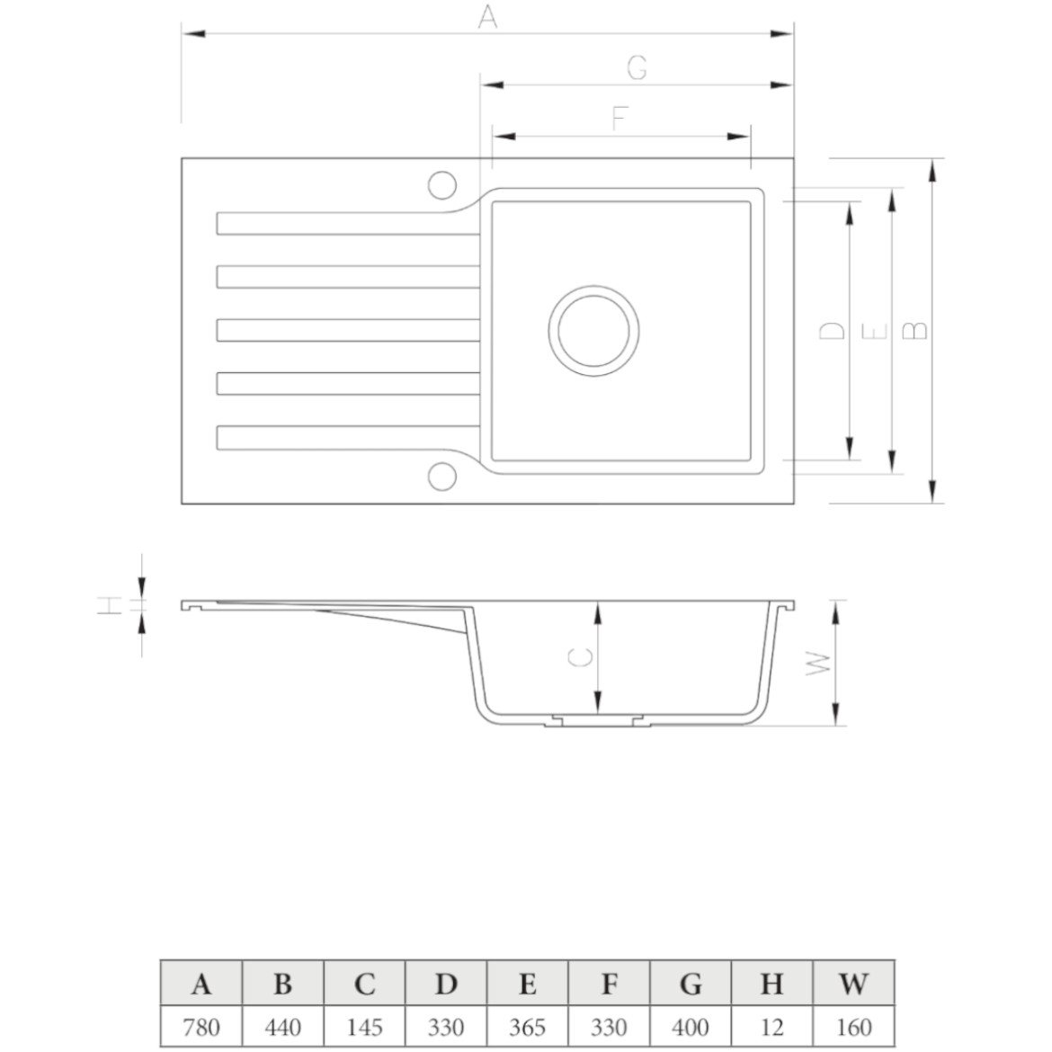 Granitna sudopera  780x440 Bež