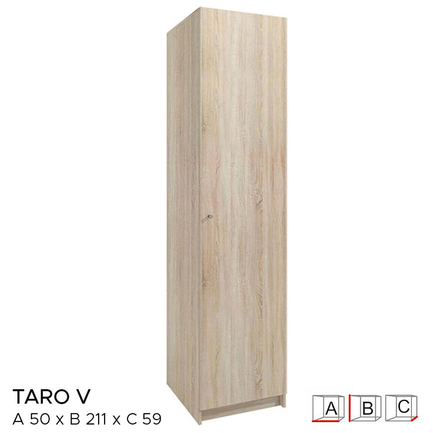 Ormar Taro 50x59x213 sonoma