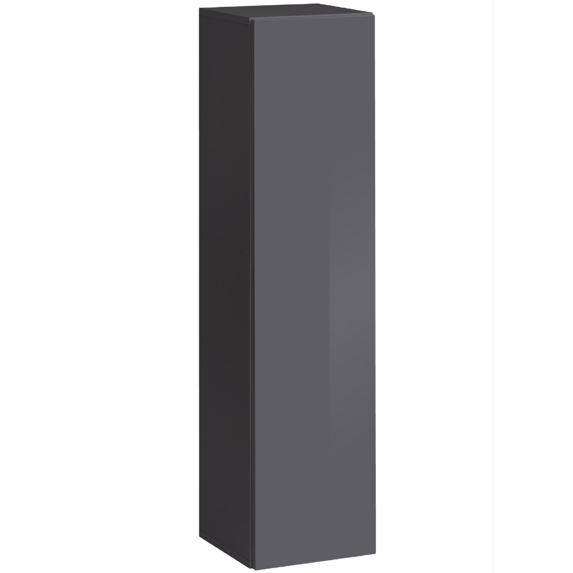 Komoda Switch SW2 1 vrata 30x30x120 cm siva