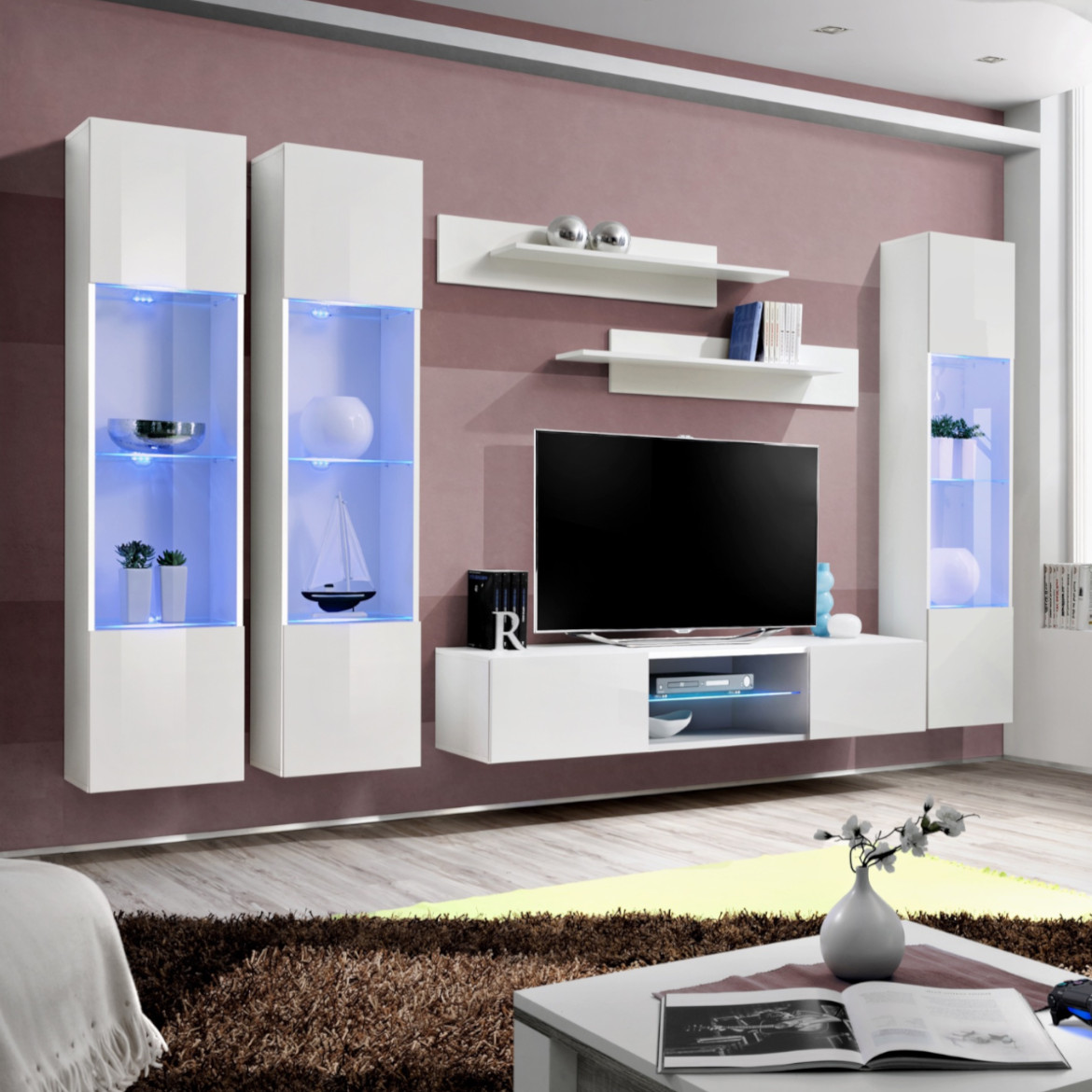 Regal  Fly P3 280x40x170 cm bela