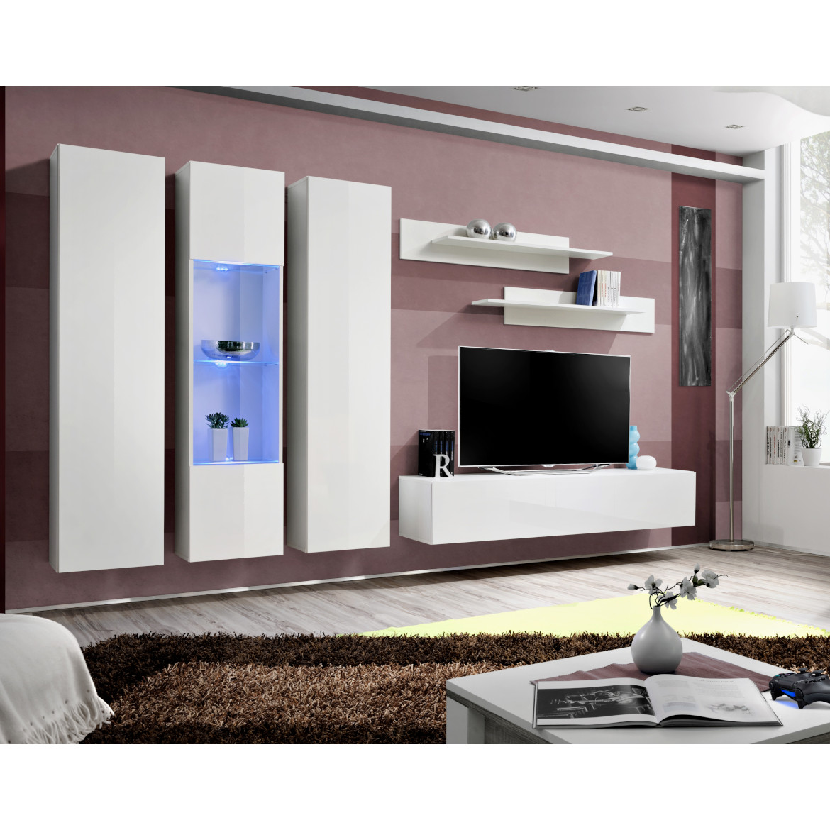 Regal  Fly C5 280x40x170 cm bela