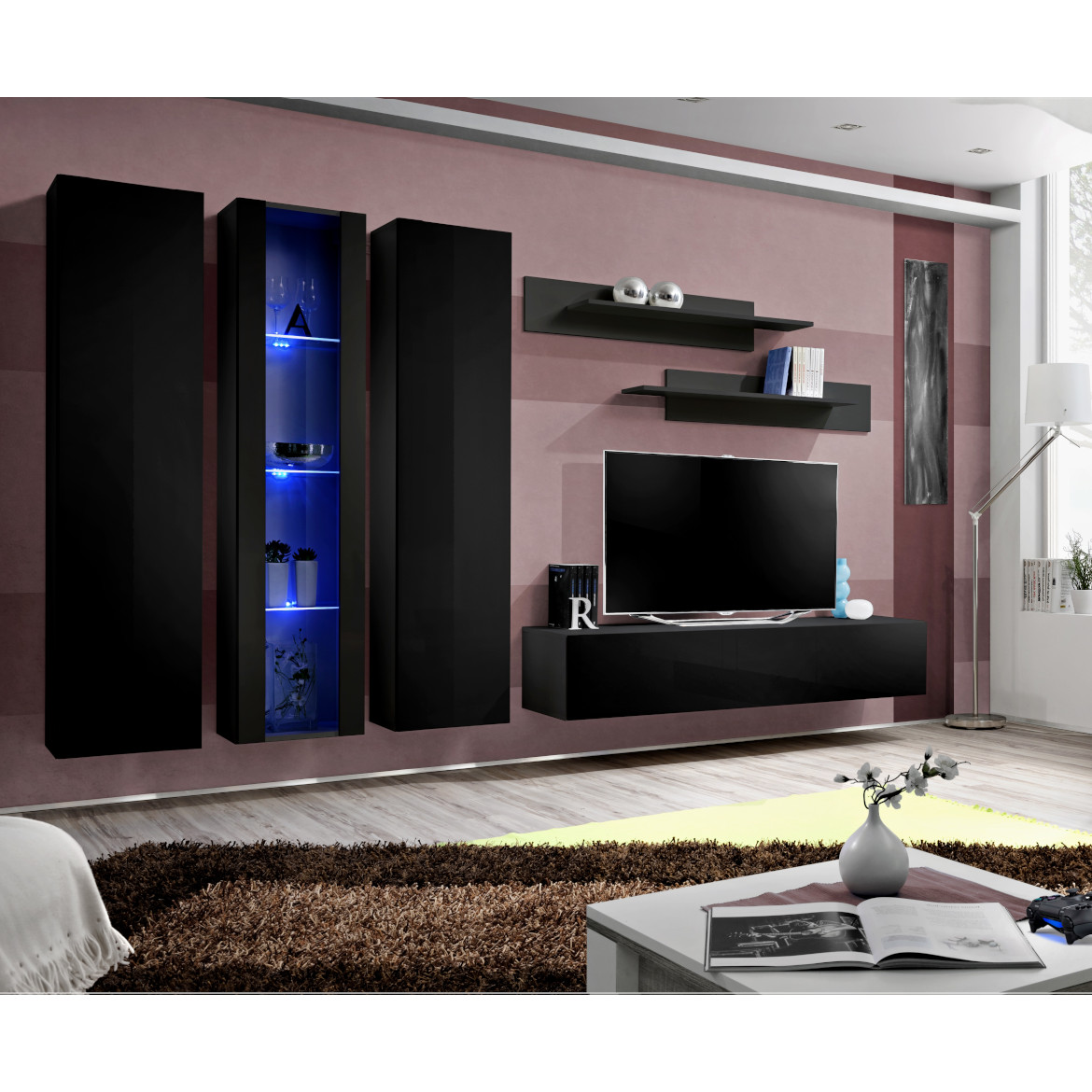 Regal  Fly C4 280x40x170 cm crna