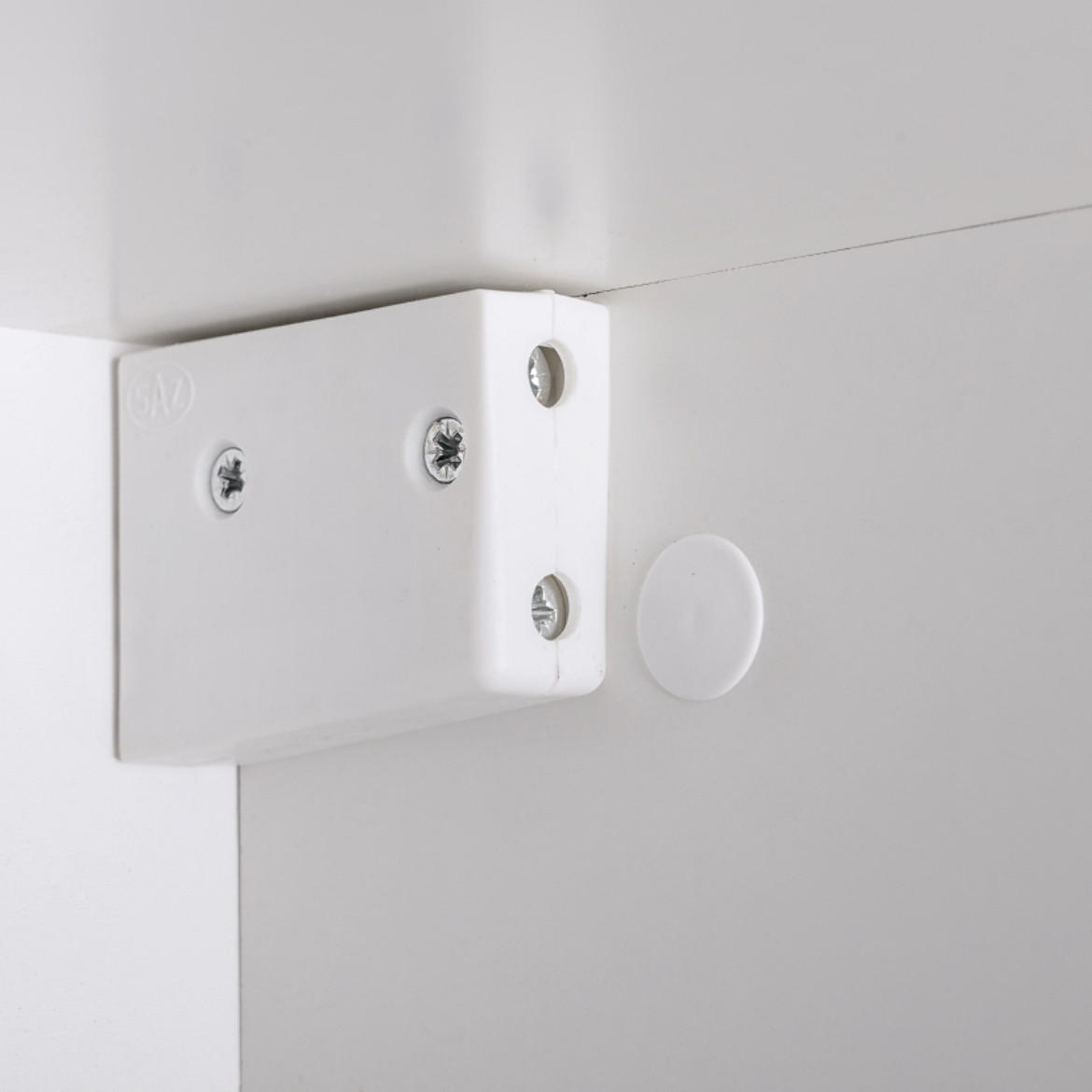 Switch 2 viseca elementa+LED + polica 110x30x130 natur/sivi