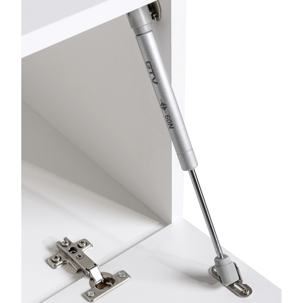 Switch 2 viseca elementa+LED + polica 110x30x130 natur/sivi