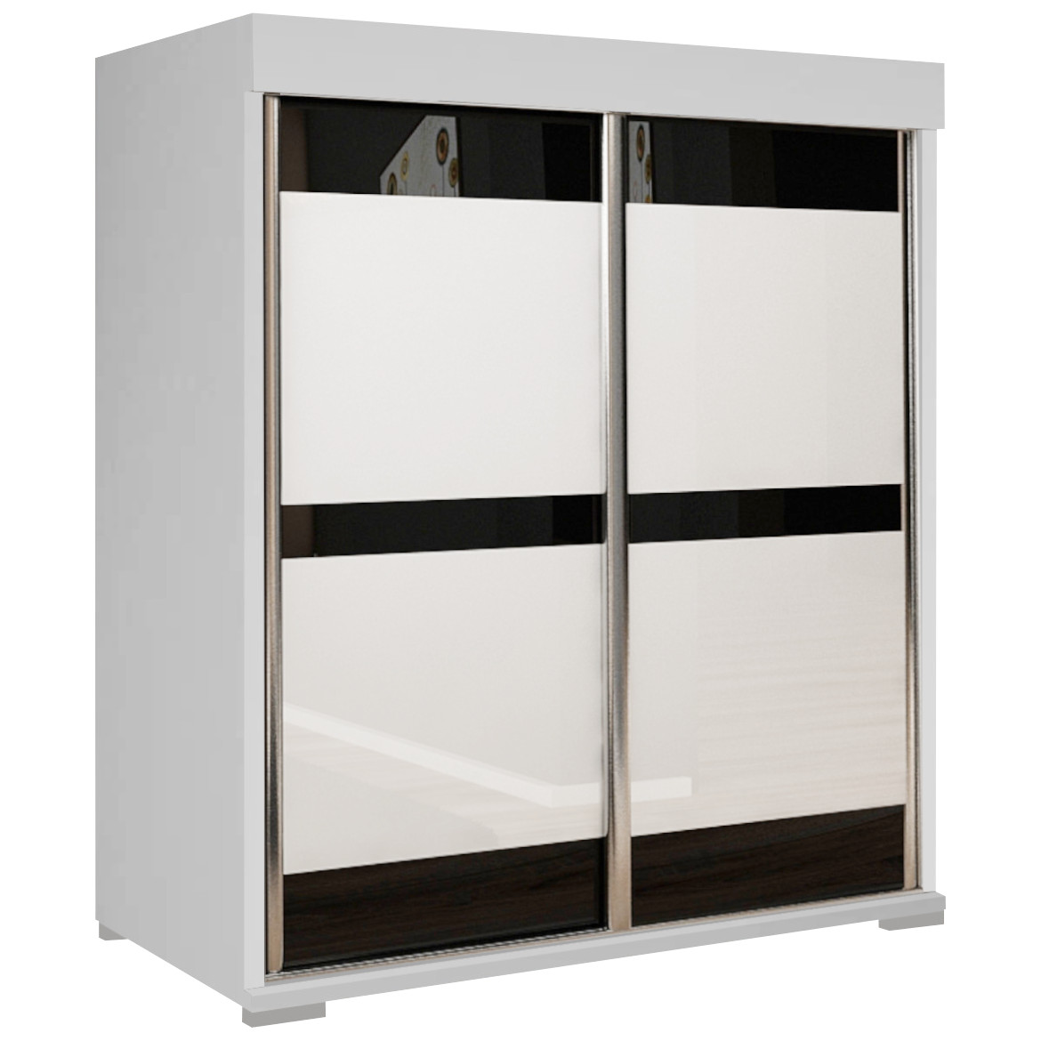 Komoda Tablet 2 vrata T5 80x45x94 cm bela