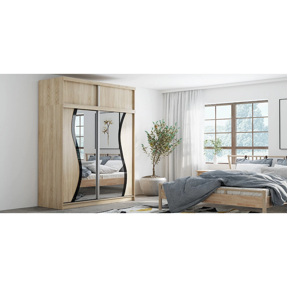 TOP nadogradnja za ormar 200x62x45 natur