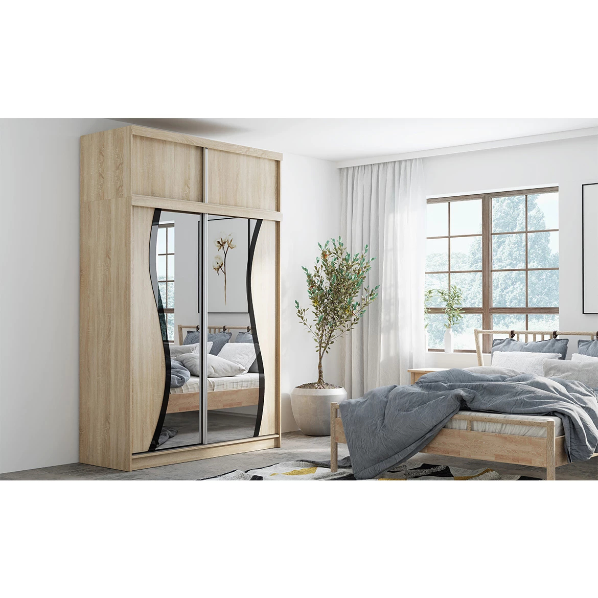 TOP nadogradnja za ormar 100x62x45 natur