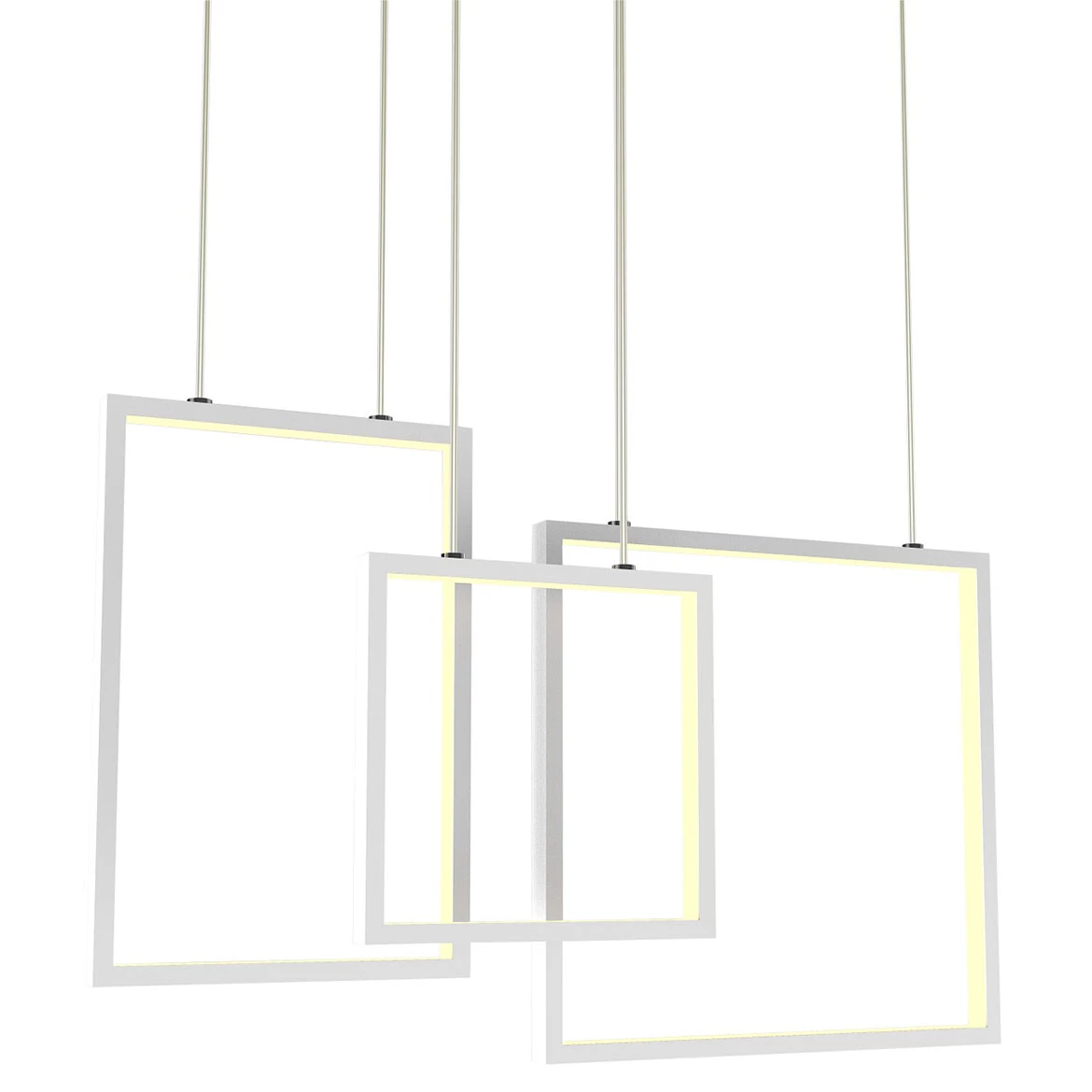 Viseca lampa Keos LED bela