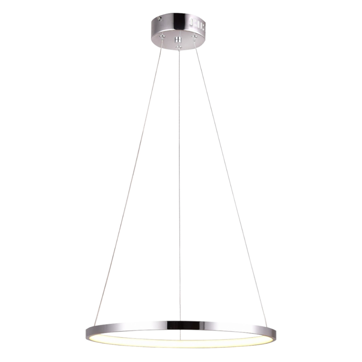 Viseca lampa Lune LED 29x100cm srebrna