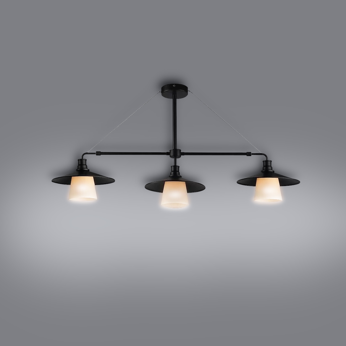 Viseca svjetiljka Loft 3 55x98cm