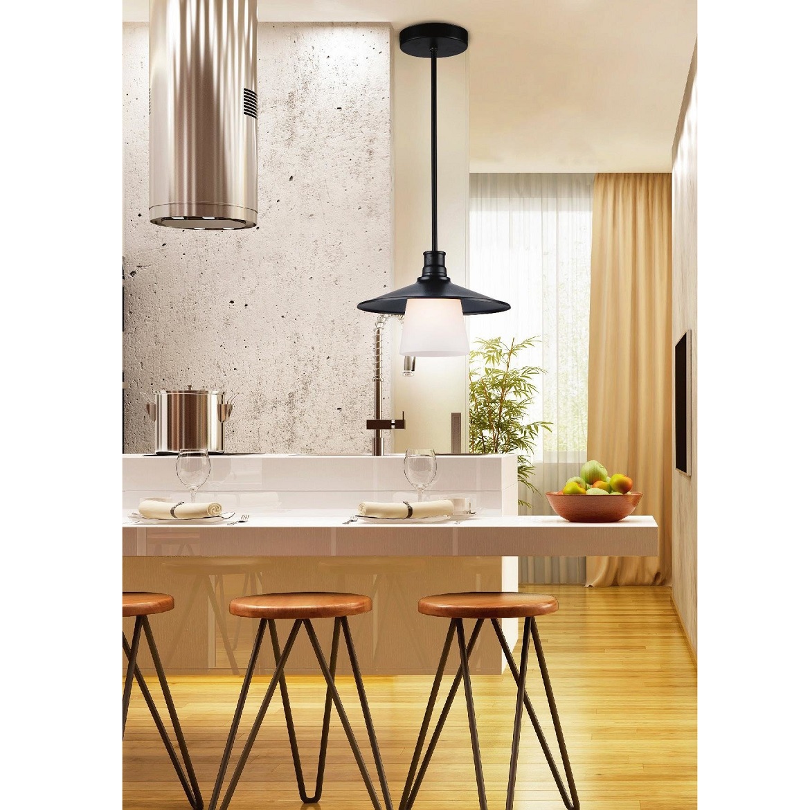 Viseca lampa Loft 26x57cm