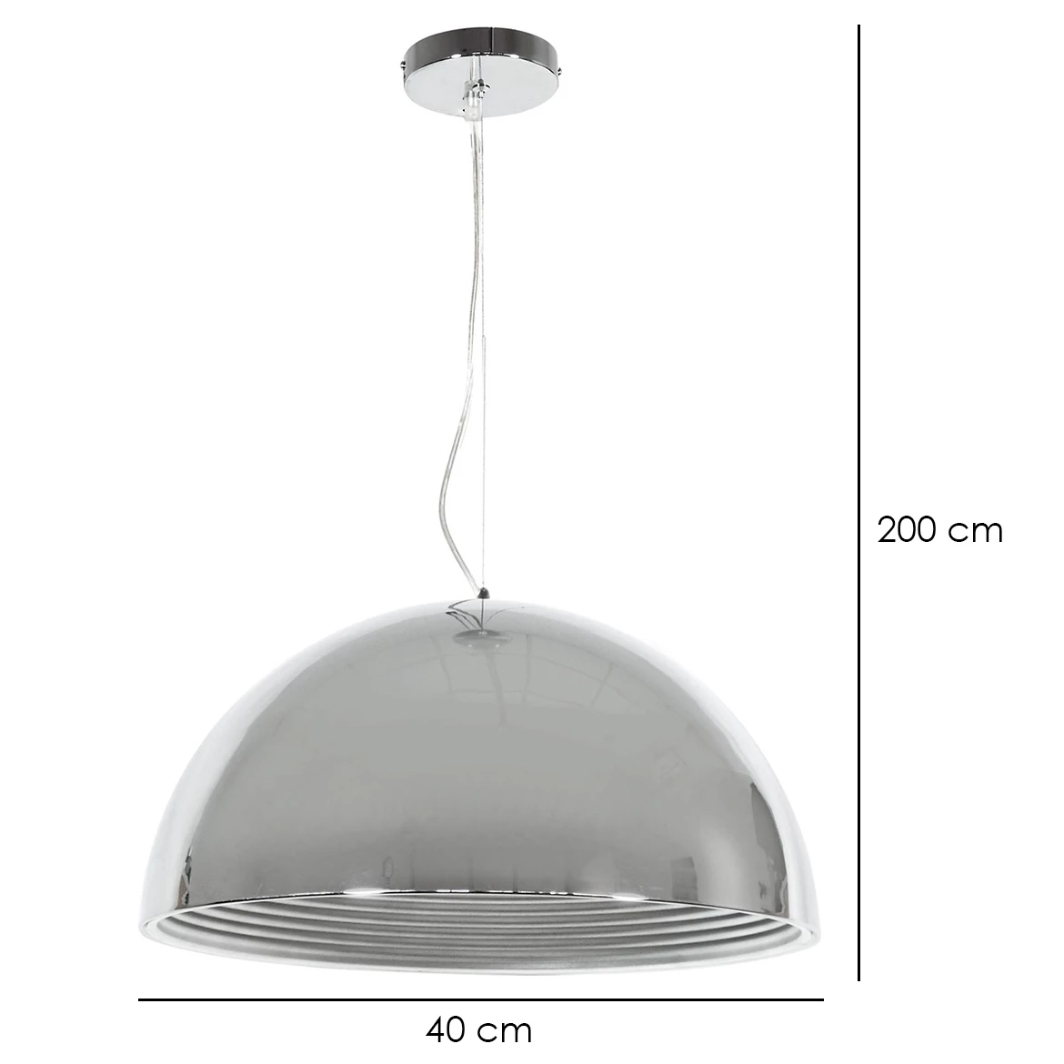 Viseca lampa Dorada 40x110cm