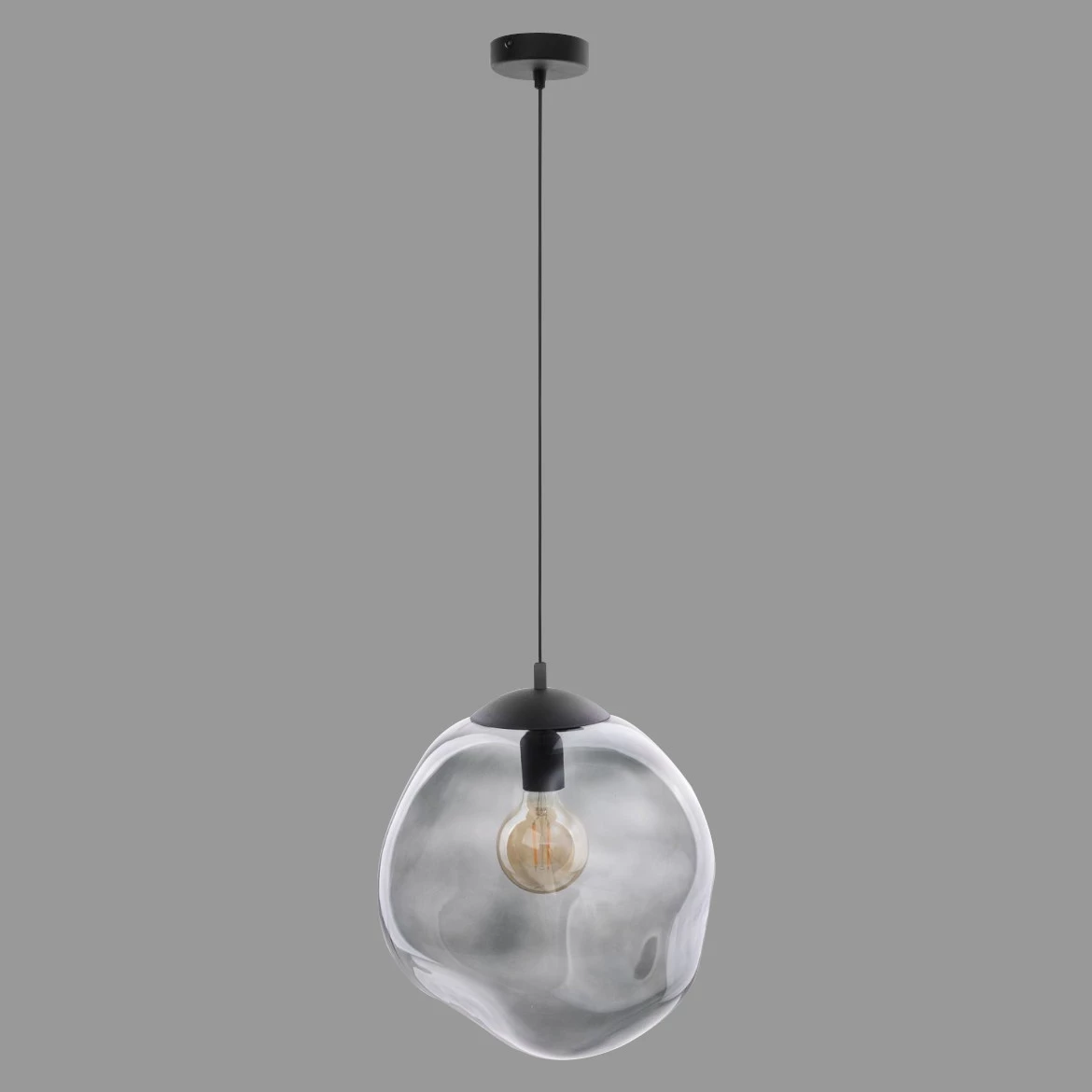 Viseca lampa Sol 35x130cm crna