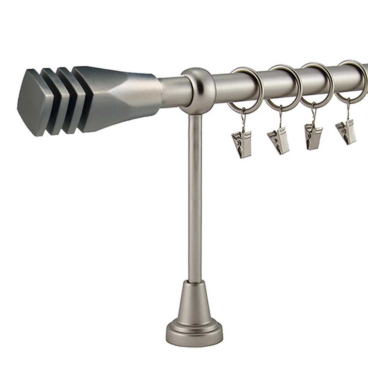 Promjer Karniša Belfry jednostruka 200 cm, siva, promjer 16 mm | Emmezeta webshop