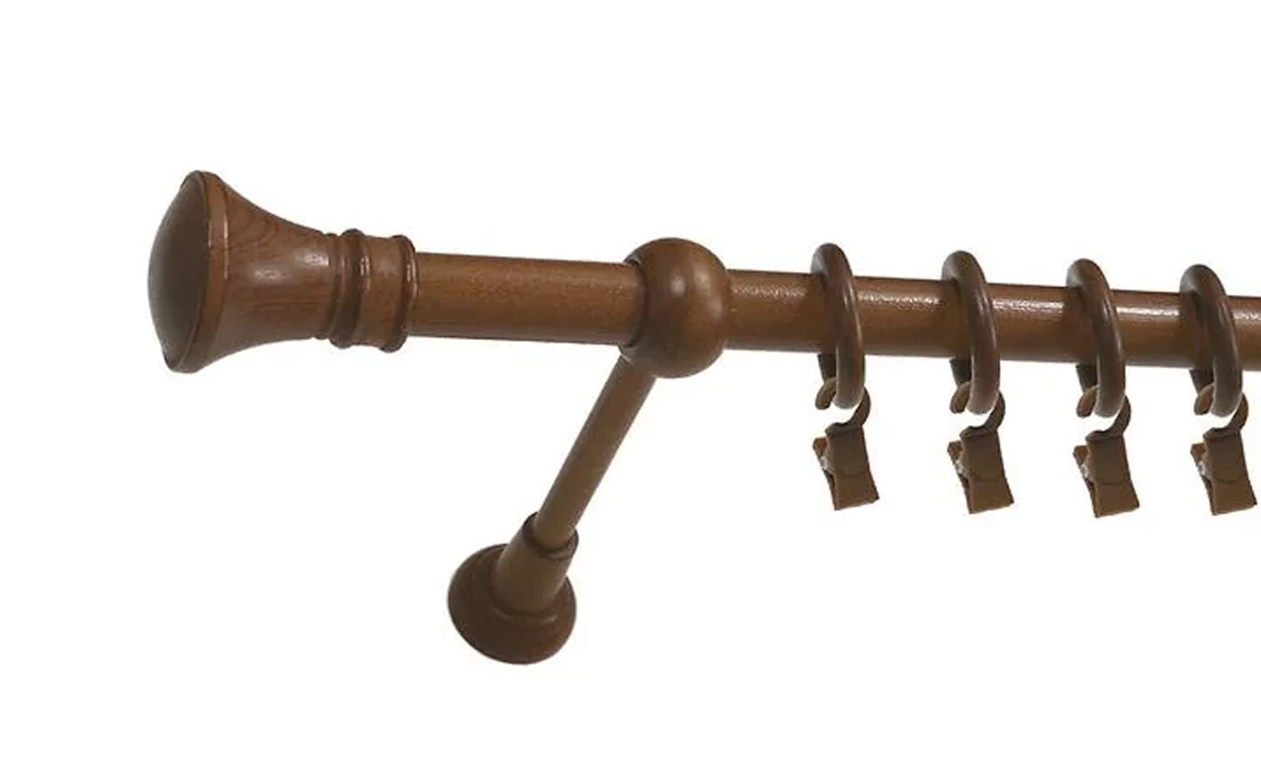 Garnišna Helios jednostruka 240 cm, hrast, prečnik 25 mm