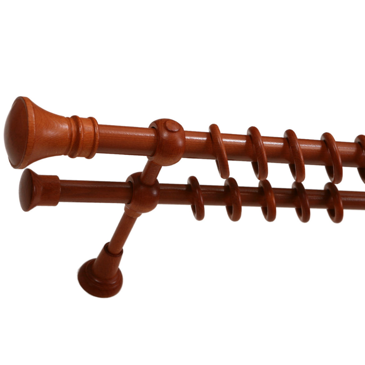 Promjer Karniša Helios dvostruka 240cm,smeđa,promjer 25mm | Emmezeta webshop