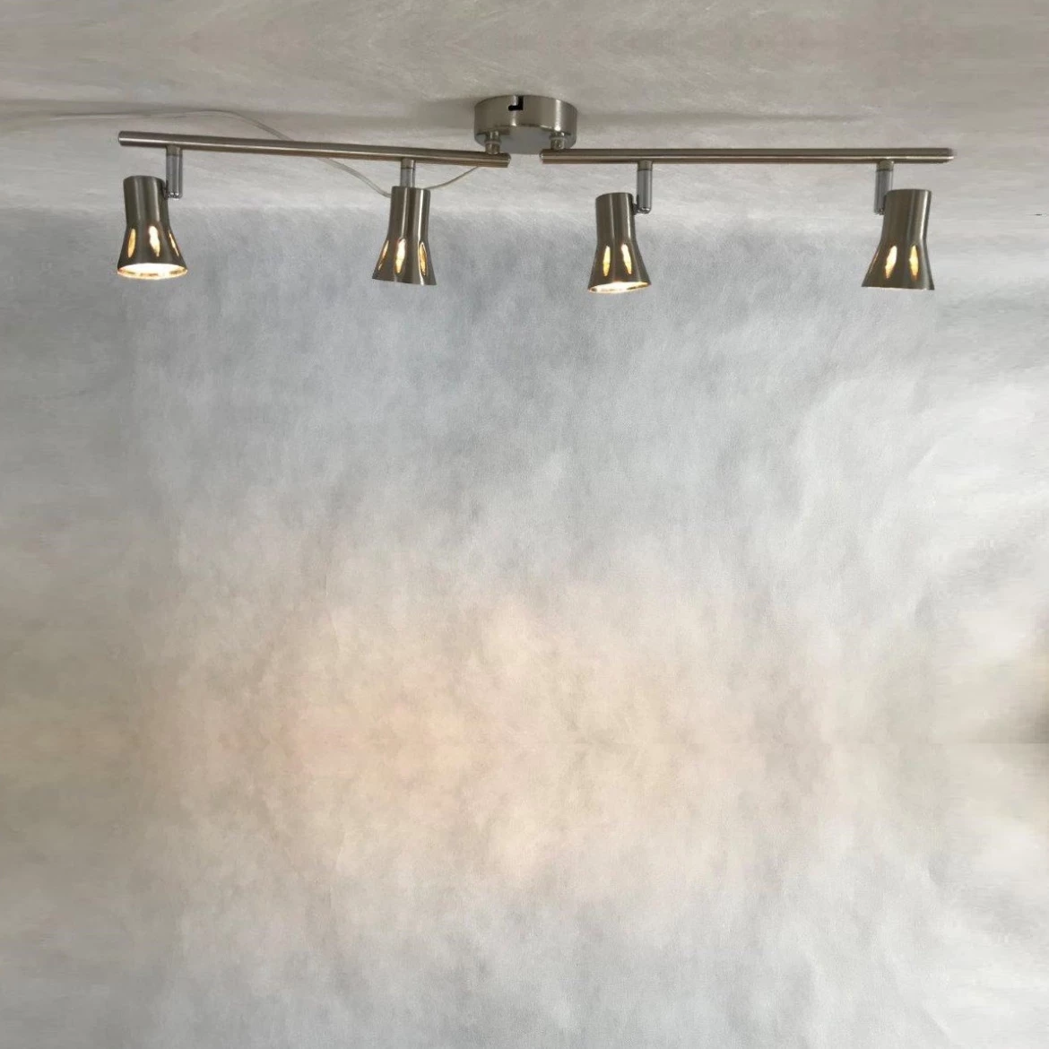 Reflektor Saten 4 srebrni